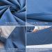 Compact Portable Adult Sleeping Bag Liner | Lightweight Travel Sleep Sheet | Premium Soft Hotel Sleep Sack | Ideal for Camping and Travel | Blue | 82.5 X 63 Inch - Buy Online on GoSupps.com