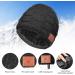 Honoson Bluetooth Beanie for Men - 2 Piece Set | Wireless Headphones | Warm Knit Hat for Outdoor Sports | Men's Gifts | Running Accessories - Black/Dark Gray - Buy Online on GoSupps.com