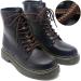 DELELE 2 Pair Round Boot Laces 55 Inch - Dark Brown Coffee - Buy Online on GoSupps.com