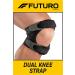FUTURO Dual Strap Knee Support - Adjustable Brace for Knee Pain Relief - Buy Online on GoSupps.com