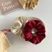 100% Silk Scrunchies | Strong Hold Hair Ties for Girls & Women | Velvet & Solid Color Ponytail Holders | Premium Hair Accessories - Buy Online on GoSupps.com