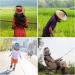4PCS Midge Head Net - Nylon Mosquito Head Protecting Net for Outdoor Activities (Black) - Buy Online on GoSupps.com