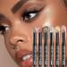 Eye Makeup Pencil Set of 6 | Cosmetics for Women School Use Evening Event Excursion Outdoor Leisure Effect Simple Application Fashion Style - Buy Online on GoSupps.com