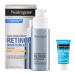 Neutrogena Rapid Wrinkle Repair Retinol Face Moisturizer with SPF 30 Daily Anti-Aging Face Cream Retinol & Hyaluronic Acid & Trial Size Hydro Boost Facial Cleanser 0.5 fl. oz