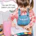 24 Pcs Clear Blank Acrylic Cupcake Toppers Round Acrylic Cupcake Topper Personalized Cupcake Toppers Sticks For Christmas DIY Birthday Festival Party Baby Shower Wedding Party Cupcake Decoration - Buy Online on GoSupps.com