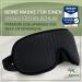 Omnirelexx Sleep Mask - Breathable 3D Eye Mask for Men & Women | 100% Opaque Memory Foam Ideal for Side Sleepers - Includes Travel Bag - Buy Online on GoSupps.com