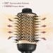 VOCOSTE Hair Dryer Brush | Anti-Frizz Hot Air Brush & Hair Straightener Styler | Volumizer for Wet/Dry Hair - Black - Buy Online on GoSupps.com
