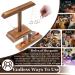 Rasolamo Handmade Wooden Ring Toss Game for Bars, Home, and Parties - Brown - Buy Online on GoSupps.com