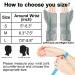 Wrist Brace with Thumb Support for De Quervain's Tendonitis & Carpal Tunnel Relief - Medium Left Hand Grey Spica Splint for Arthritis & Night Use - Buy Online on GoSupps.com