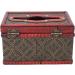 Verdant Touch Retro Wooden Tissue Box - Decorative Paper Towel Storage for Home & Hotel | Ideal for Massage Shafts - Buy Online on GoSupps.com