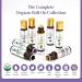 Lavender Essential Oil Roll On Sleep Relaxation Stress Relief - 100% Pure USDA Organic MCT Coconut Oil - Natural Lapis Lazuli Stone Roller - Calm Bedtime Routine Pulse Point - Amber Glass Bottle 10ml - Buy Online on GoSupps.com