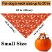 Unique Style Paws Halloween Dog Towel - Washable Cotton Adjustable Bandana for Small & Medium Dogs & Cats - Perfect for Spooky Pet Parties - Buy Online on GoSupps.com