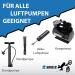 Shibox Bicycle Valve Adapter Set | All Valve Types | Auto & French Valve Adapters in Organizer Box | Air Pump Compatible - Buy Online on GoSupps.com