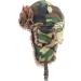 Camo Military Style Unisex Trapper Hat | Russian Faux-Fur Aviator Bomber Lumberjack Hat - Buy Online on GoSupps.com