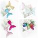 Shullin 8-Piece Multi-Colored Glitter Hair Clips Set for Kids | Stylish Hair Jewelry for Babies & Girls - Buy Online on GoSupps.com