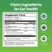 invivotec Healthear Ear Wellness & Comfort U.S. Patented Botanical Formula Supports Auditory Clarity & Everyday Balance (60 Capsules) - Buy Online on GoSupps.com