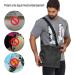Adjustable Urinary Drainage Bag Holder with Internal Fixation Buckle - Black | International Shipping Available - Buy Online on GoSupps.com