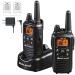 Midland - LXT600VP3, 36 Channel FRS Two-Way Radio - Up to 30 Mile Range Walkie Talkie, 121 Privacy Codes, NOAA Weather Scan + Alert (Pair Pack) (Black) Pair Pack - Black