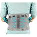 Back Brace for Lower Back Pain Immediate Pain Relief from Sciatica Herniated Disc Scoliosis Breathable Decompression Lumbar Support Belt for Men/Women for Work Home Heavy Lifting L(39"-47") Light Grey
