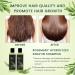 Lot de 2 shampoings romarin shampooing bio au romarin pour la croissance des cheveux shampooing naturel la k ratine renforce les cheveux fins sans force lutte contre les probl mes de perte de - Buy Online on GoSupps.com