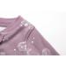 Owlivia Organic Cotton Zip Up Baby Sleep and Play Romper - Feather Print, Long Sleeve, Footless, 3-6 Months - Buy Online on GoSupps.com