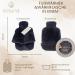 Belund. Premium Foot Warmers - Extra Thick Plush Cover 2-in-1 Bed & Foot Heat Bottle No Electricity Needed Super Fluffy Hot Water Bottle in Anthracite - Buy Online on GoSupps.com