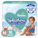 Pampers Splashers Swim Diapers Size M 18 Count 20-33 lb, Size M - NEW VERSION
