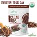 Alovitox Raw Cacao Nibs with Yacon Syrup | Healthy Snacks | Organic, Sugar-Free, Keto, Paleo, Gluten-Free, Vegan | Protein Bites with Antioxidant-Rich Criollo Cocoa | 8 oz - Buy Online on GoSupps.com
