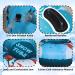 Inflatable Snow Tubes for Kids and Adults | Heavy Duty Snow Sleds for Family Winter Fun | Sturdy Handles | Large Winter Skating Toys and Gifts - Buy Online on GoSupps.com