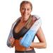 FlashSale Save 50%On- Shiatsu Neck & Shoulder Massager with Heat- Powerful 3D Kneading- Deep Tissue Soothing Infrared Heat- Relieve Tense, Aching Muscles- Guarantees Full Body Relaxation- Car Adapter Blue