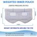 Weighted Sleep Mask for Women & Men - Bamboo Eye Cover with Earplugs | 360g Blackout Mask for Ultimate Sleep Comfort - Buy Online on GoSupps.com