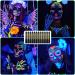 12pcs Glow in the Dark Face Paint Neon Face Paint Crayons Glow in the Dark Face Crayons Kit Neon Body Paint Pen Stick for Halloween Birthday Makeup Party - Buy Online on GoSupps.com