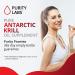 Purity Labs Antarctic Krill Oil - Vegan Supplements for Memory, Heart, and Brain Health - Rich in Omega-3 Fatty Acids, DHA, EPA & Phospholipids - 60 Softgels - Buy Online on GoSupps.com