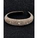 Wecoe Rhinestone Headband - Sparkly Gold Diamond Padded Headband for Women and Girls | Fashion Hair Accessory for Holiday/Formal Events - Perfect Mother's Day Gift - Buy Online on GoSupps.com