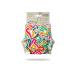 Petit Lulu Newborn Diaper (2-6kg) Snap Fasteners (Labyrinth)