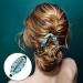 Boho Style Banana Hair Clips Set for Women & Girls - 9 Pieces Floral & Fish Shape Hair Accessories - Buy Online on GoSupps.com