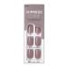 KISS Impress Color Gel-Nagelset Taupe with PureFit technology Polish-Free Color Mani incl. Prep Pad mini-file nail shaft tab and 30 artificial nails Taupe 1 piece (1 Pack)