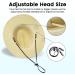 Simplicity Wide Brim Straw Panama Sun Hat - Beige | Men's Women's - Buy Online on GoSupps.com