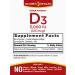 Nature's Reward Vitamin D3-5000 IU Softgels - 360 Count - Non-GMO & Gluten-Free - Buy Online on GoSupps.com