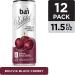 Bai Bubbles Bolivia Black Cherry Sparkling Water 11.5 Fl Oz Cans - 12 Pack - Buy Online on GoSupps.com