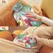 Naanle Flowers & Birds Heat Bottle | 1L Transparent Hot Water Bottle for Pain Relief | Hand & Foot Heating Bags | International Shipping Available - Buy Online on GoSupps.com