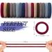 JIRIS 100 pc No Break Hair Ties Starter Kit for All Hair Types - Color Mixing (SET3) Set1 - Buy Online on GoSupps.com