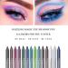LOKFAR 14 Color Eyeliner Pen Set - Metallic Glitter Eyeshadow Pencil for Long-Lasting Professional Eye Makeup - Buy Online on GoSupps.com