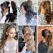 Ponytail Extensions Long Wavy Ponytail Extension 24 Inch Claw Clip Pony Tail Hairpiece Claw Clip in Synthetic Long Wave Ponytail Hair Extainson for Women Girls for Women (Color : Dark black Size : 24inches Dark black - Buy Online on GoSupps.com