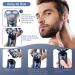 Sejoy 5-in-1 Electric Razor for Men - Wet/Dry Rotary Shaver for Face, Pubic Hair & Beard - Cordless & Waterproof - USB Rechargeable - Blue - Ideal Gift for Dad/Husband - Buy Online on GoSupps.com