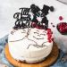 Gyufise 1Pc Till Death Do Us Part Cake Topper Black Glitter Wedding Happy Valentine's Day Cake Topper Decorations Valentine's Day Theme Birthday Party Cake Decorations Supplies Black 1pc - Buy Online on GoSupps.com