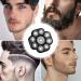Premium Replacement Cheese Heads for Men - Extreme Speed 9-Head Double Ring Universal Attachments for Body Hair Trimmers - Buy Online on GoSupps.com
