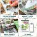 FAYWARE Washi Vintage Stickers and Papers - Botanical Ephemera for Scrapbooking and Journaling | 453 Stickers, 20 Papers | Forest Dreams - Buy Online on GoSupps.com