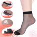 Buy 20 Pairs of Women's Nylon Stockings - Matt Transparent Reinforced Toes EU 35-42 - Black & Nude Silk Socks | Best Quality & International Shipping - Buy Online on GoSupps.com