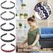 Buy 5 Pcs Fashion Hollow Hair Ties | Non-Slip Woven Hair Bands for Women & Girls | Cute Hair Accessories for Daily Wear Sports & Travel - Buy Online on GoSupps.com